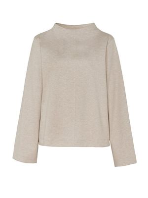 Desoto luxury alana longsleeve top zand