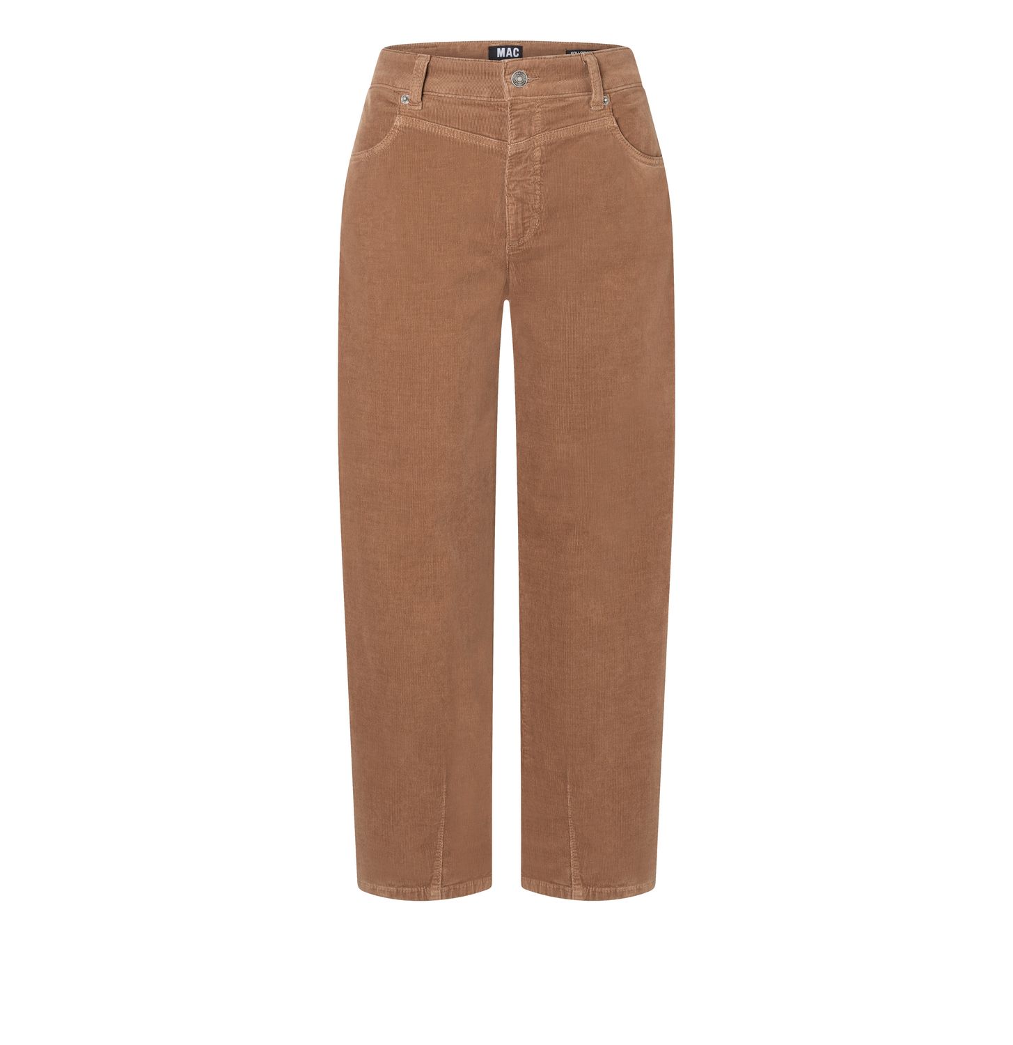 Mac bobbie babycord pants camel