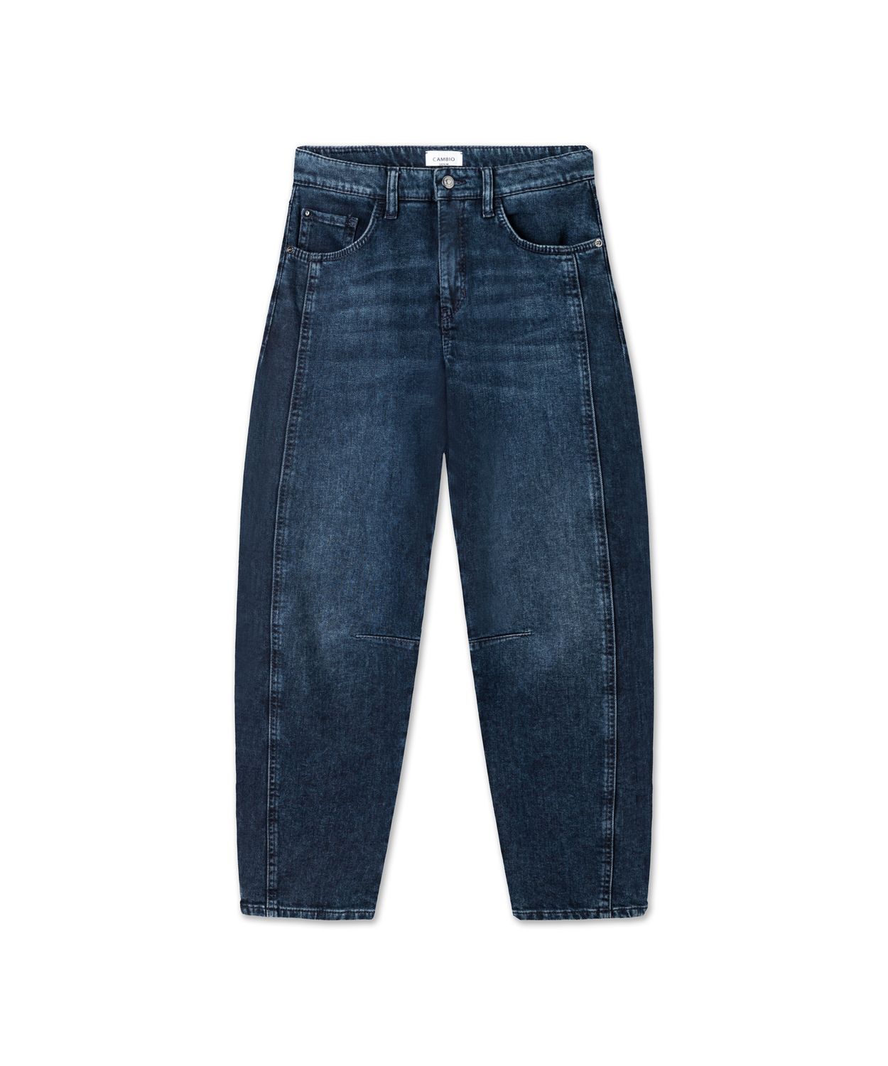 Cambio elia sporty comfort stretch denim blauw