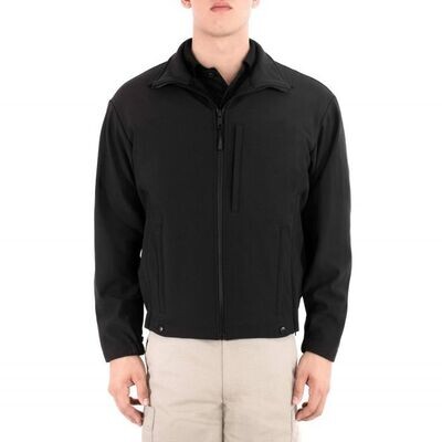 Blauer Softshell Fleece Jacket, Color: Black