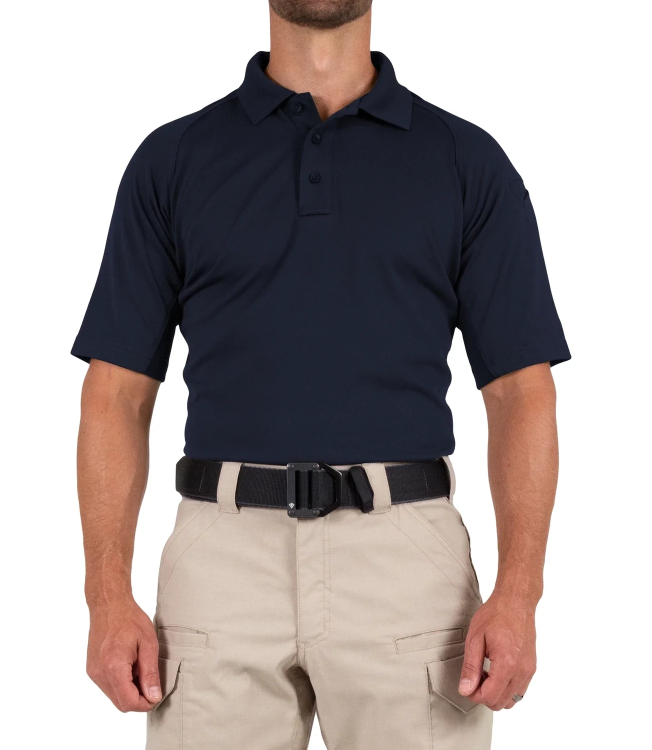 First Tactical Women&#39;s Performance SS Polo, Color: Midnight Navy