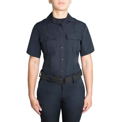 Blauer Women&#39;s SS Polyester Zippered Shirt