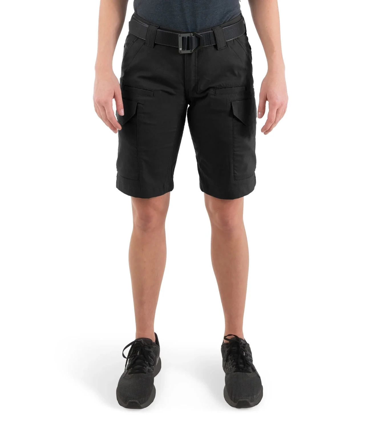 First Tactical Women&#39;s V2 Tactical Shorts, Color: Black