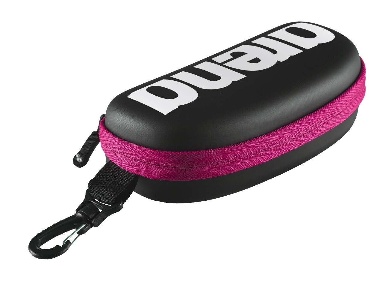 Goggle Case Arena, Colour: Black-White-Fuchsia