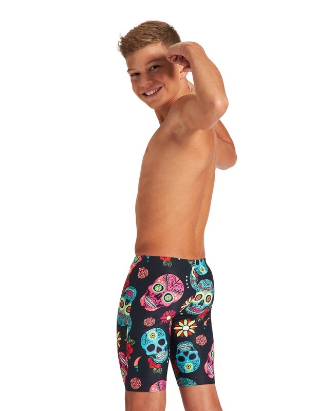 Boy's Crazy Skulls Carnival Jr Jammer
