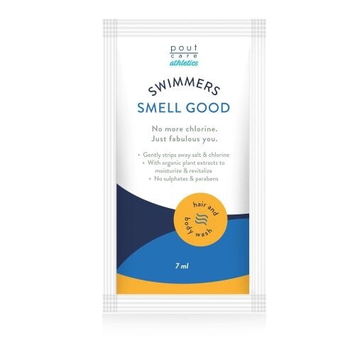 Swimmers Smell Good Hair &amp; Body Wash 7ml Sachet