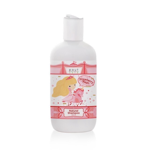 Natural Shampoo 250ml, Colour: Strawberry Magic