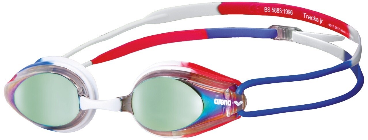 Tracks Mirror Goggle, Colour: Gold-Blue-Red