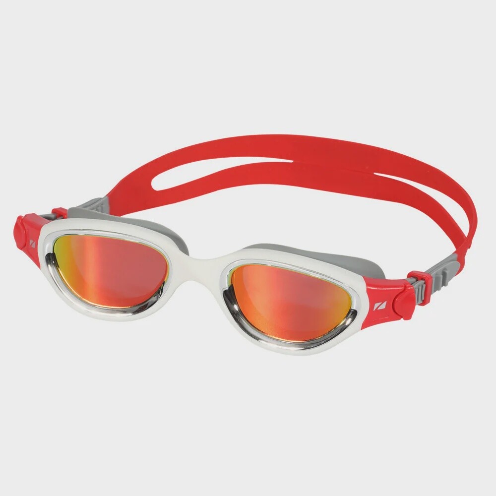 Zone3 - Venator-X Swim Goggle Polarised, Colour: Silver/White/Red