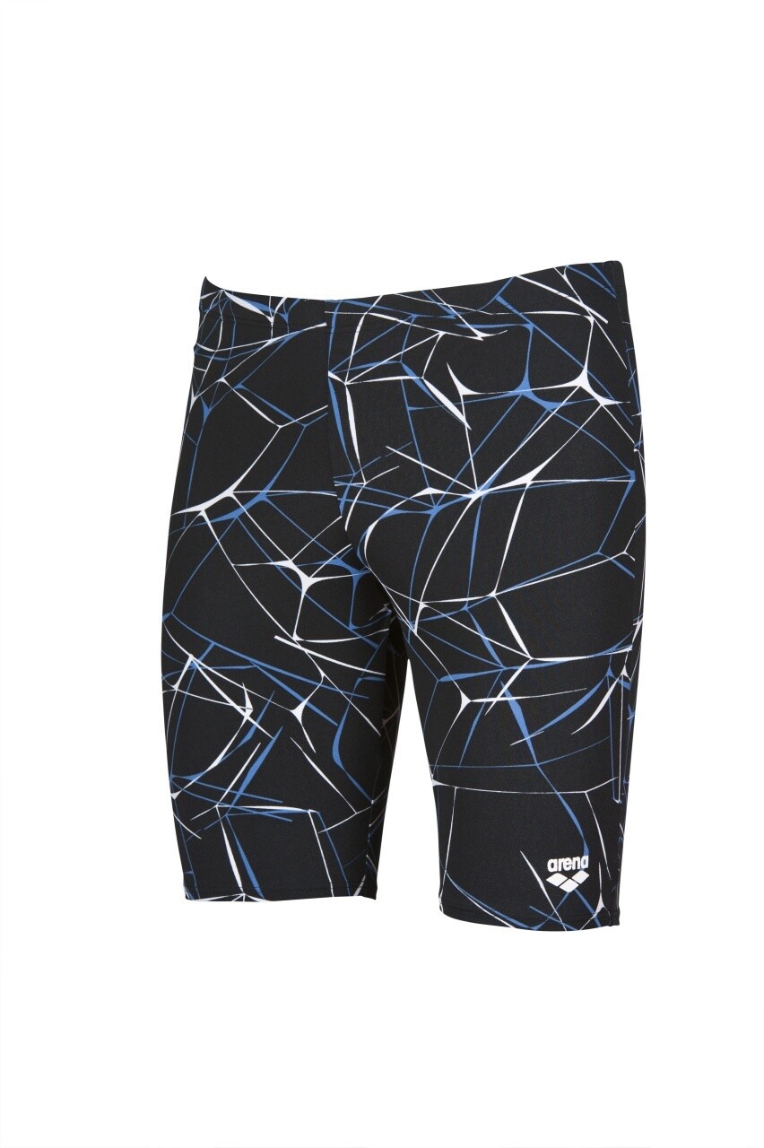 Mens Water Jammer Arena, Colour: Black-Grey, Size: 22
