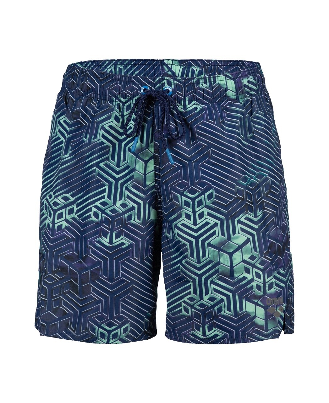Men&#39;s Beach Boxer Allover, Colour: Kikko Pro Navy, Size: 2XL