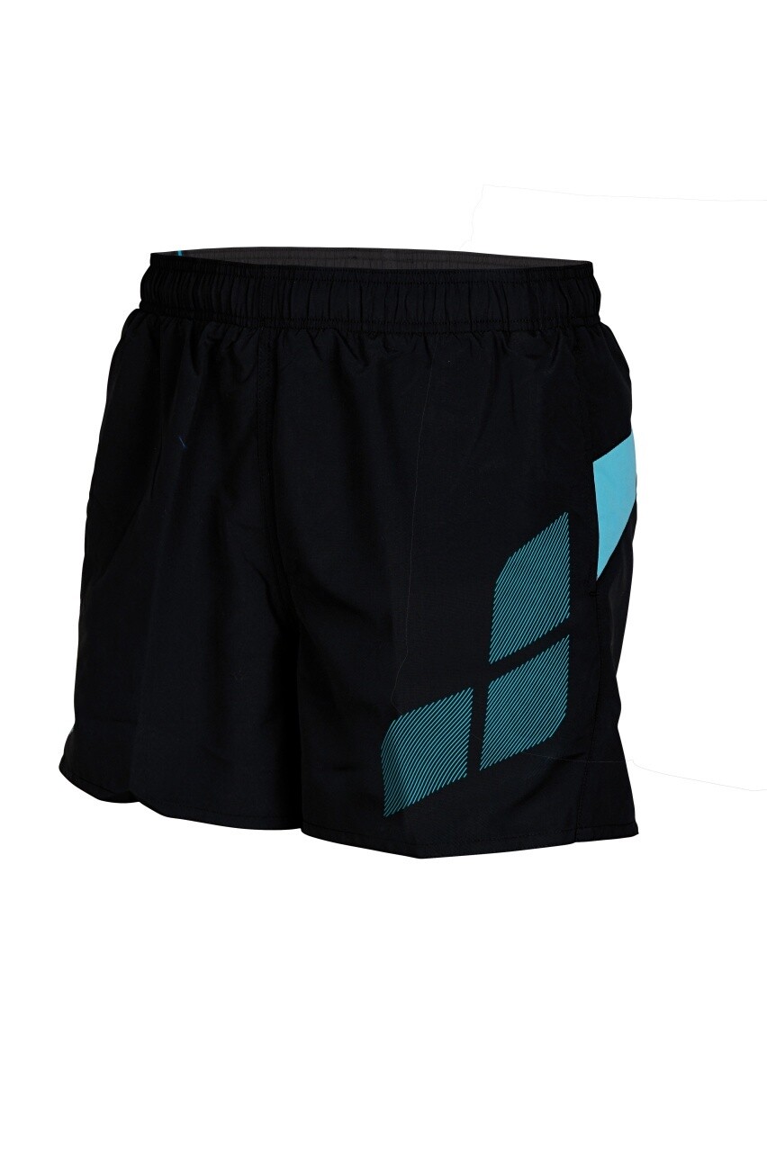 Men's Beach Short Logo, Colour: Black-Martinica, Size: 2XL (38")