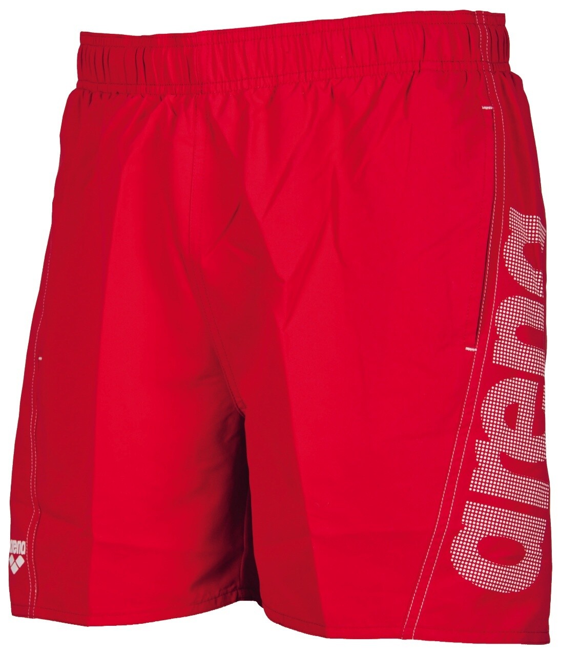 Men&#39;s Watershort Fundamentals Arena  Logo Boxer, Colour: Red-White, Size: 2XL