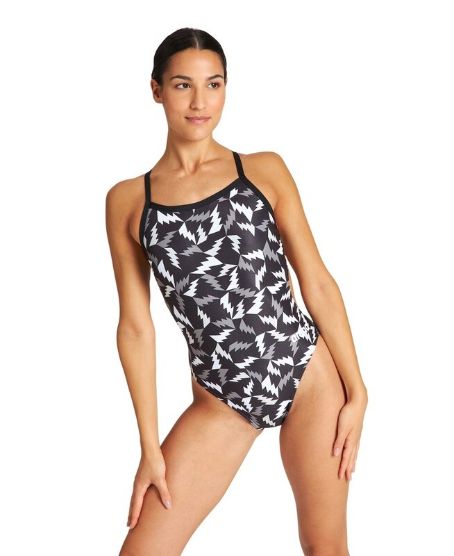 Women's Swimsuit Lightning Colors Challenge Back 1 Piece
