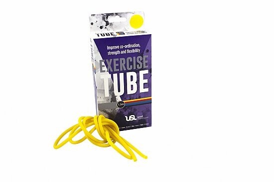 USL Sport Excercise Tubing 1.5m, Colour: Yellow (X-Light)