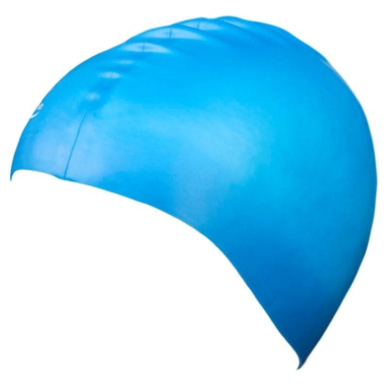 Silicone Swim Cap, Colour: Aqua
