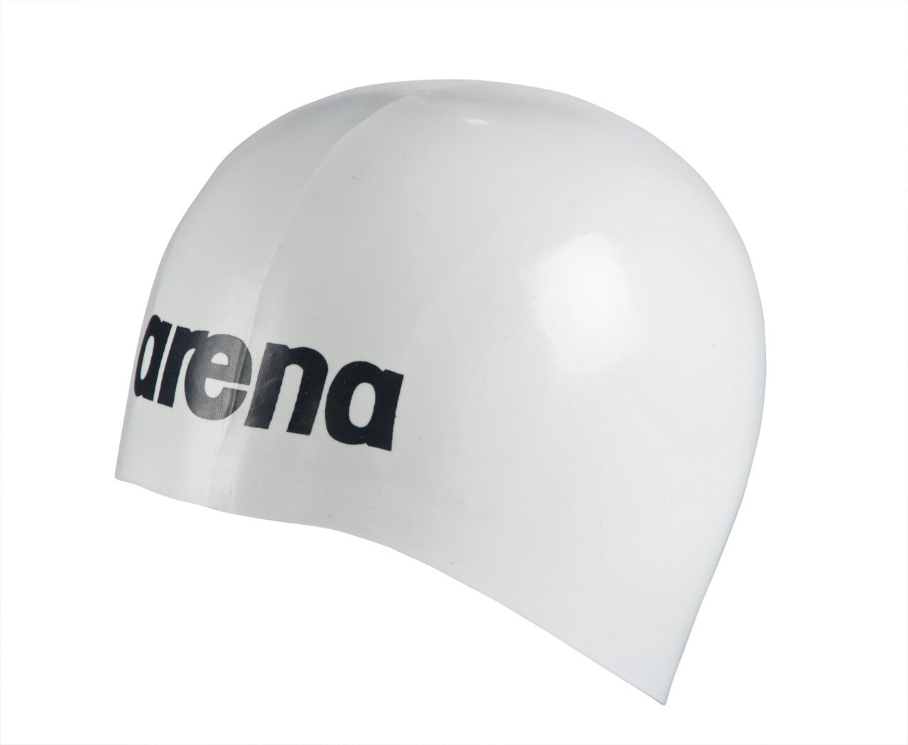 Moulded Pro II Silicone Swim Cap, Colour: White