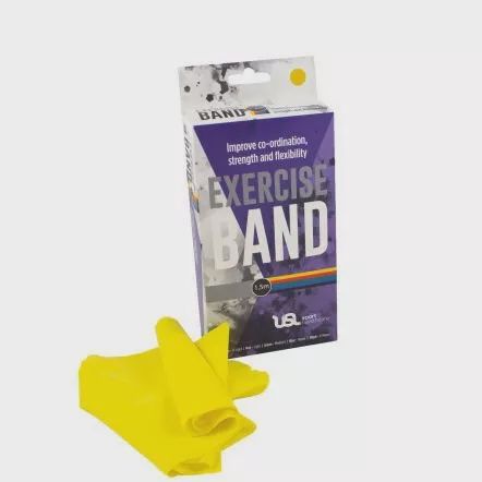 USL Sport Excercise Band 1.5m, Colour: Yellow