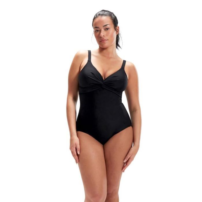 Women's Brigitte Shaping 1 Piece Swimsuit Speedo, Colour: Black, Size: 12