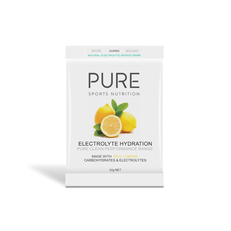Pure Electrolyte Hydration Satchet 42g, Flavour: Lemon, Size: 42g