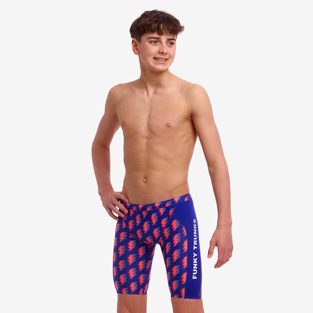 Boys Flash Swim Training Jammers - Funky Trunks, Size: B10/26"