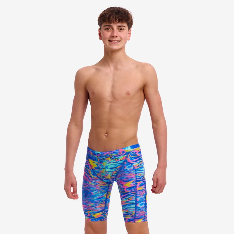 Boys Stir Crazy Swim Training Jammers - Funky Trunks