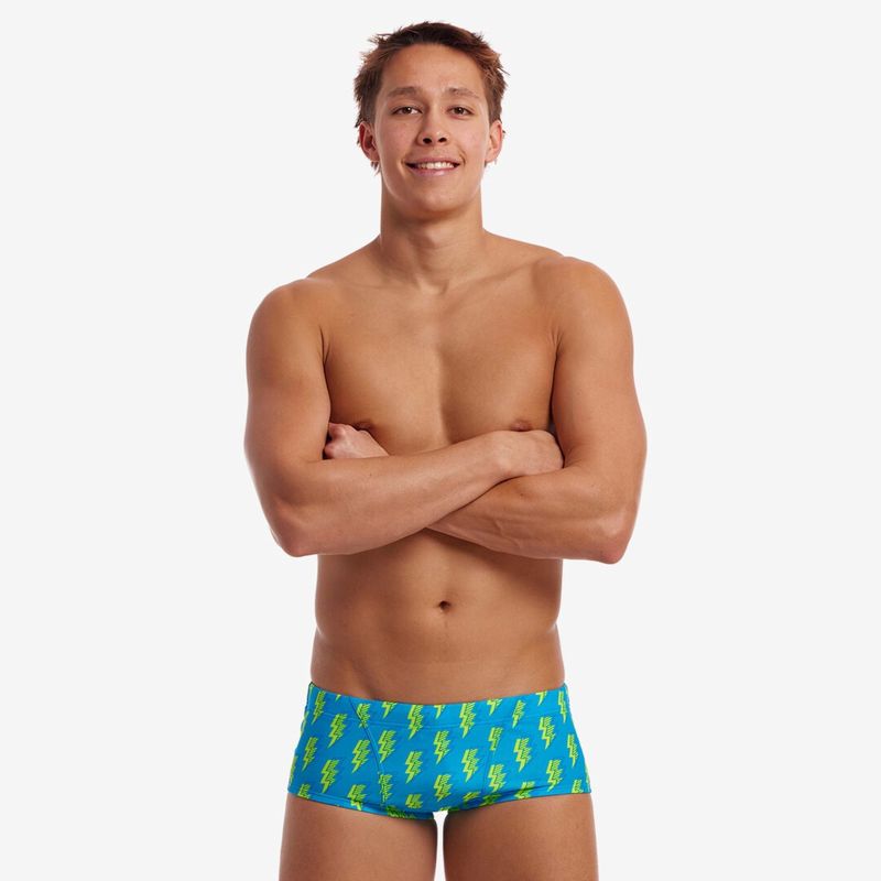 Mens Bolted Classic Swim Trunks - Funky Trunks
