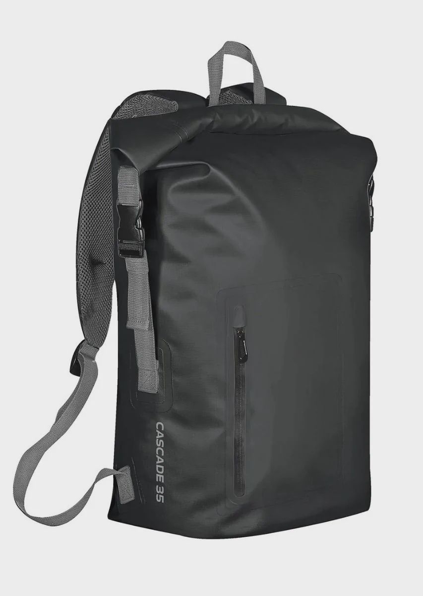 Cascade Waterproof Backpack 35L, Colour: Black/Granite
