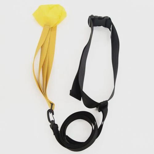 Drag Belt/Tow Tether S109-StrechCordz, Colour: Yellow (20cm Chute)