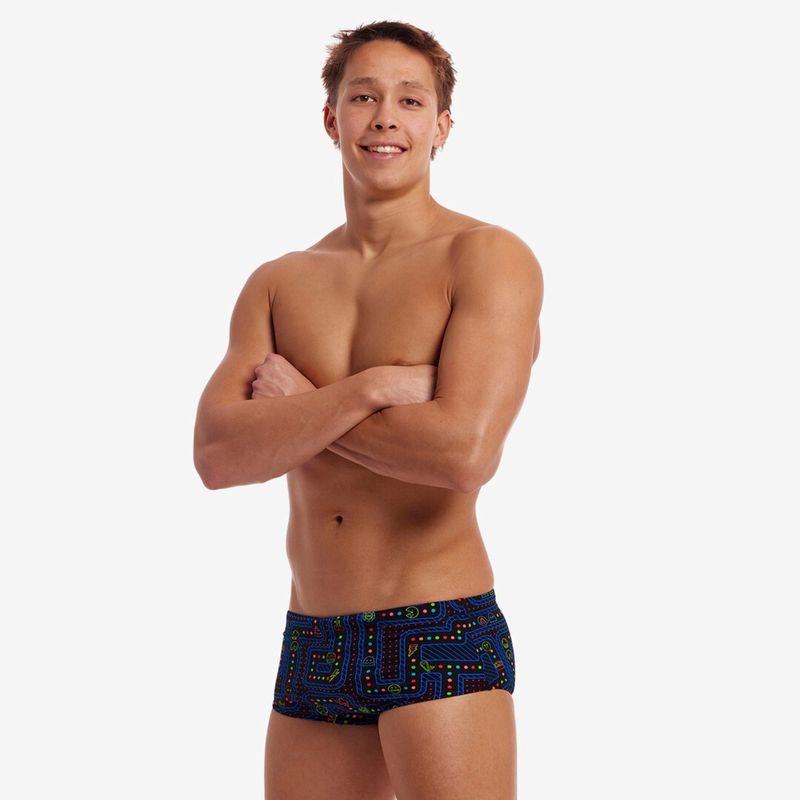 Mens Chomp Chomp Sidewinder Swim Trunk - Funky Trunks