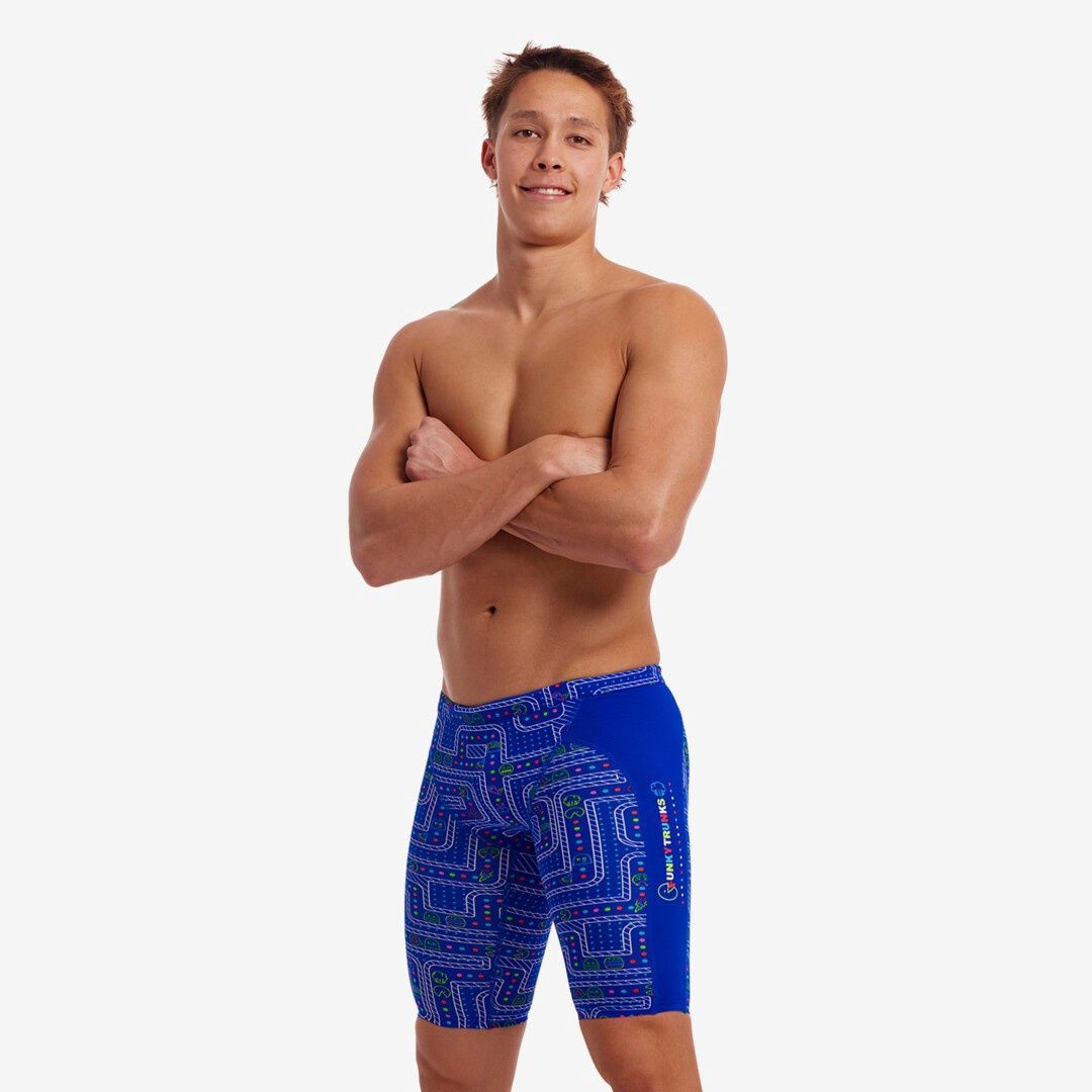 Mens Much Munchies Swim Training Jammers - Funky Trunks, Size: M12/30"/XS