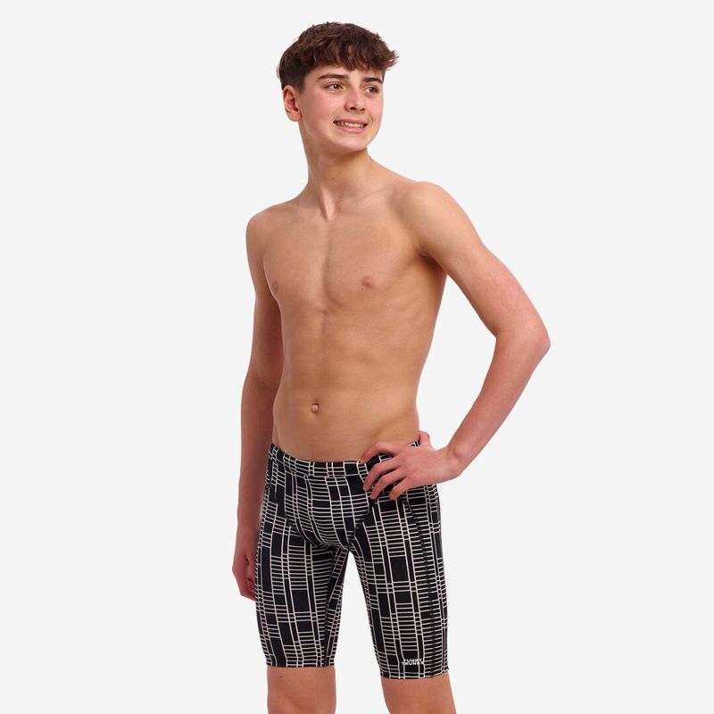 Boys Up The Ladder Swim Training Jammers - Funky Trunks