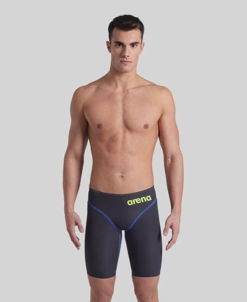 Men's Powerskin Carbon Core FX LE Racing Jammer - Metallic/Avio Arena