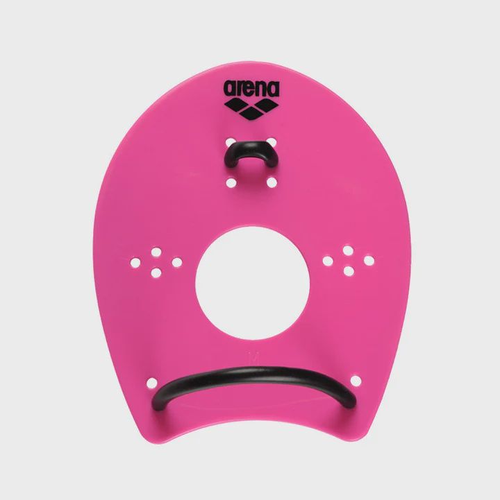 Elite Hand Paddle - Arena, Colour: Pink, Size: M