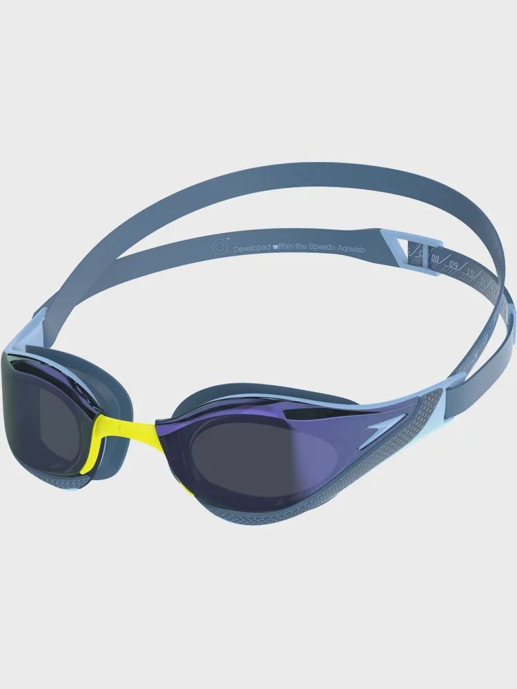 Speedo Fastskin Pure Focus Racing Goggle - Iris Mirror/Sugar Blue/Smoke