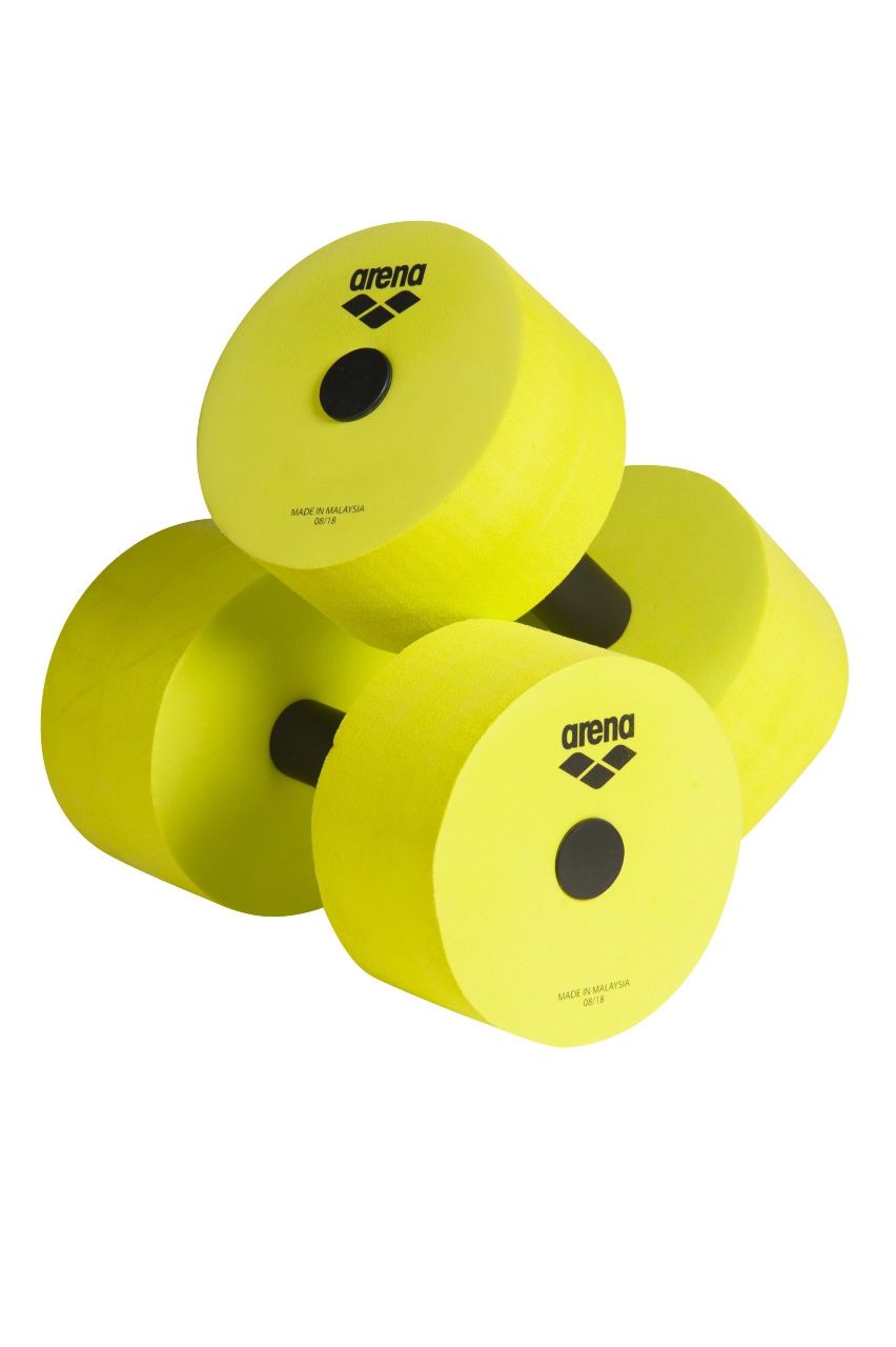 Arena Club Kit Dumbbells, Colour: Neon_Yellow_Black