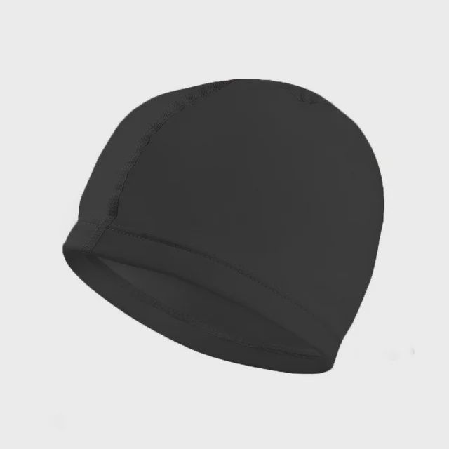 Lycra Swim Cap, Colour: Black