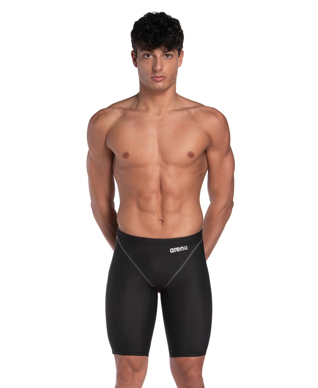 Men's Powerskin ST NEXT Solid Jammer, Colour: Black, Size: 4