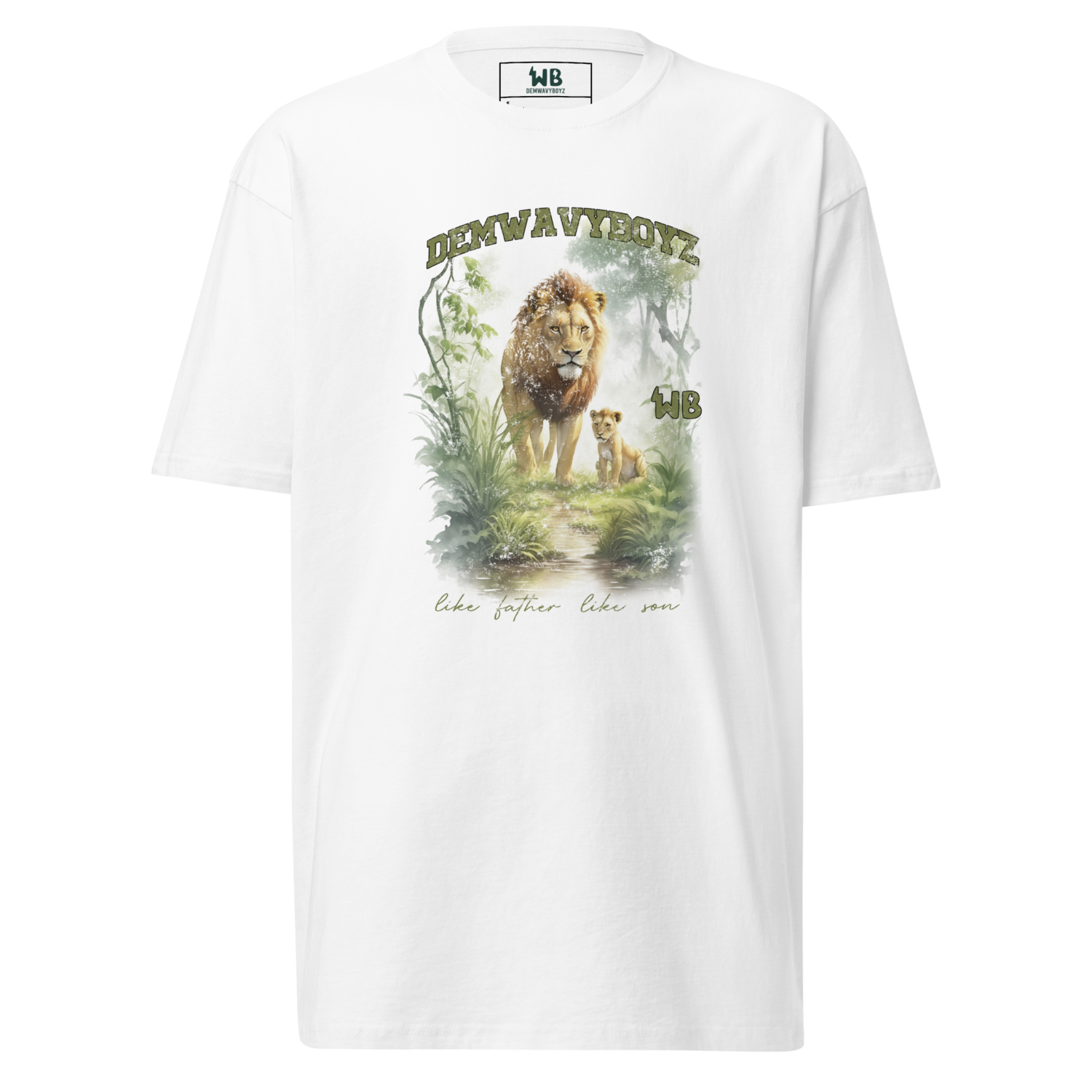Like Father Like Son Heavyweight Tee