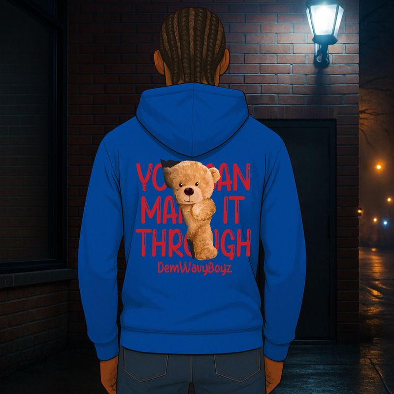 Bear Through Hoodie