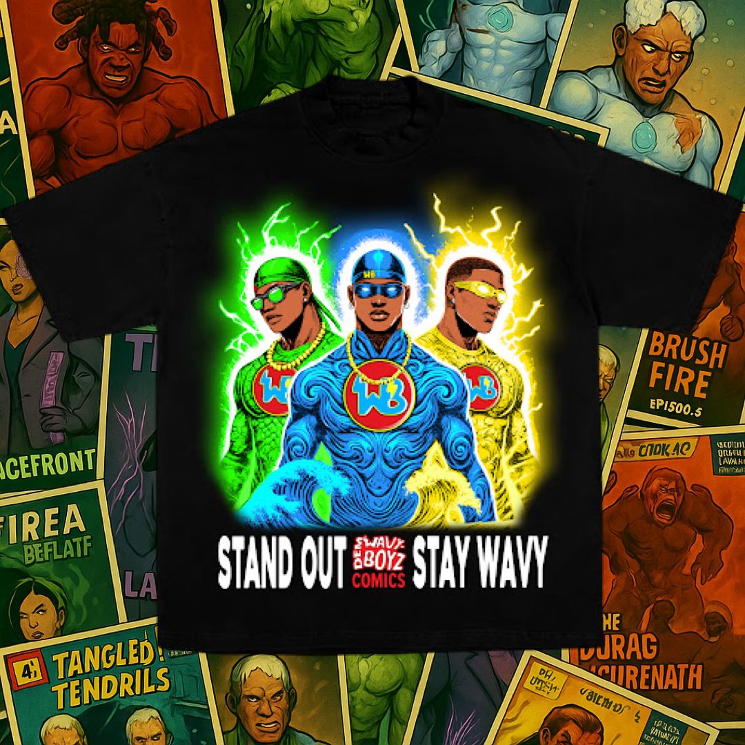DemWavyBoyz Hero Tee DemWavyBoyz Hero Tee