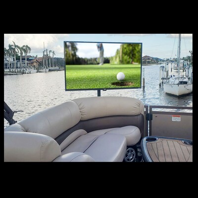 Adjustable, Portable, Boat/Dock TV Stand