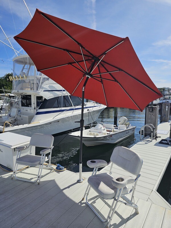 Outdoor Umbrella Mount - Low Profile - Removable