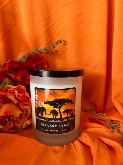 AFRICAN BLOSSOM SOY CANDLE 10oz