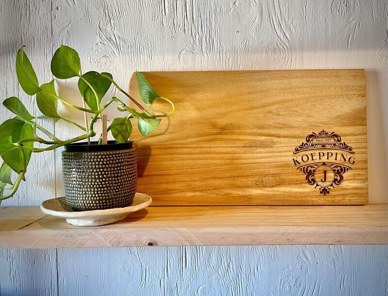 Monogrammed Cutting Board
