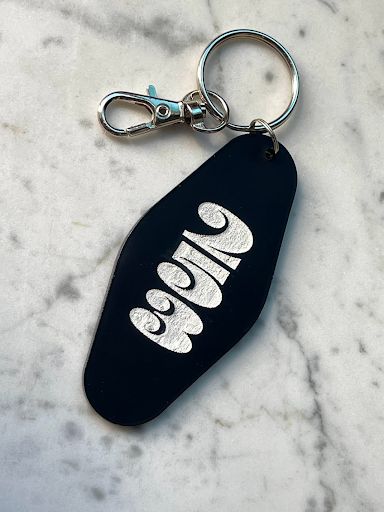 253 Vintage Motel Key Chain