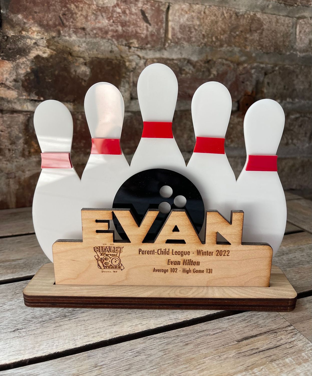 Big Name Winner Bowling Trophy