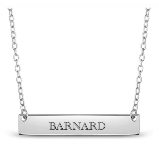 Barnard Bar Necklace - Block