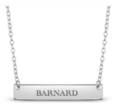 Barnard Bar Necklace - Block