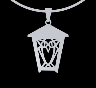 BMC Owl Necklace – Sterling Silver
